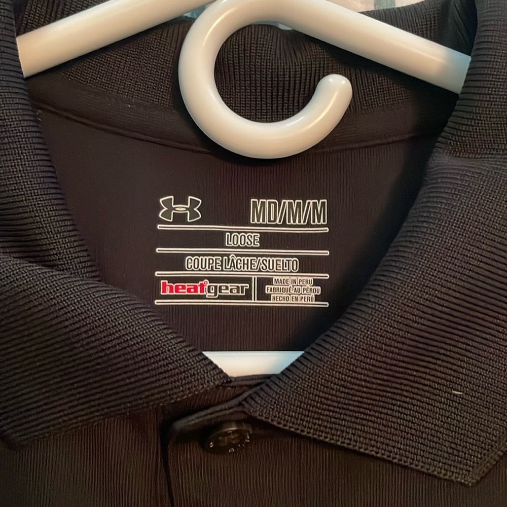 Under Armour Black polo